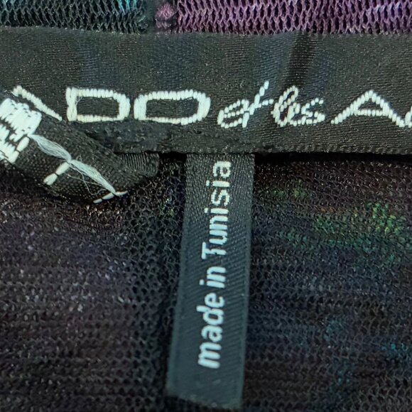 Multicolored Skirt A-line very light and comfortable. Mado et les Autres. XL - Picture 3 of 4